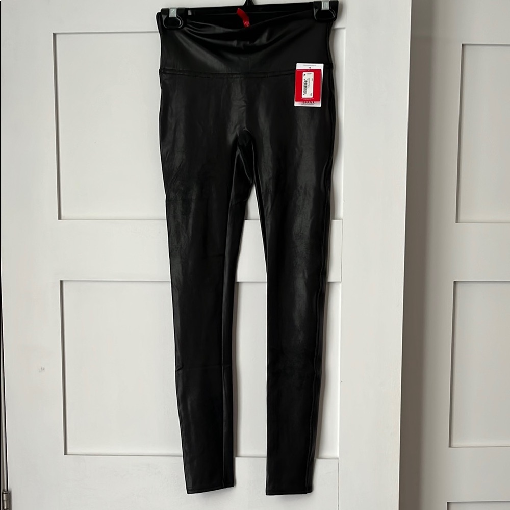 SPANX Faux Leather Leggings